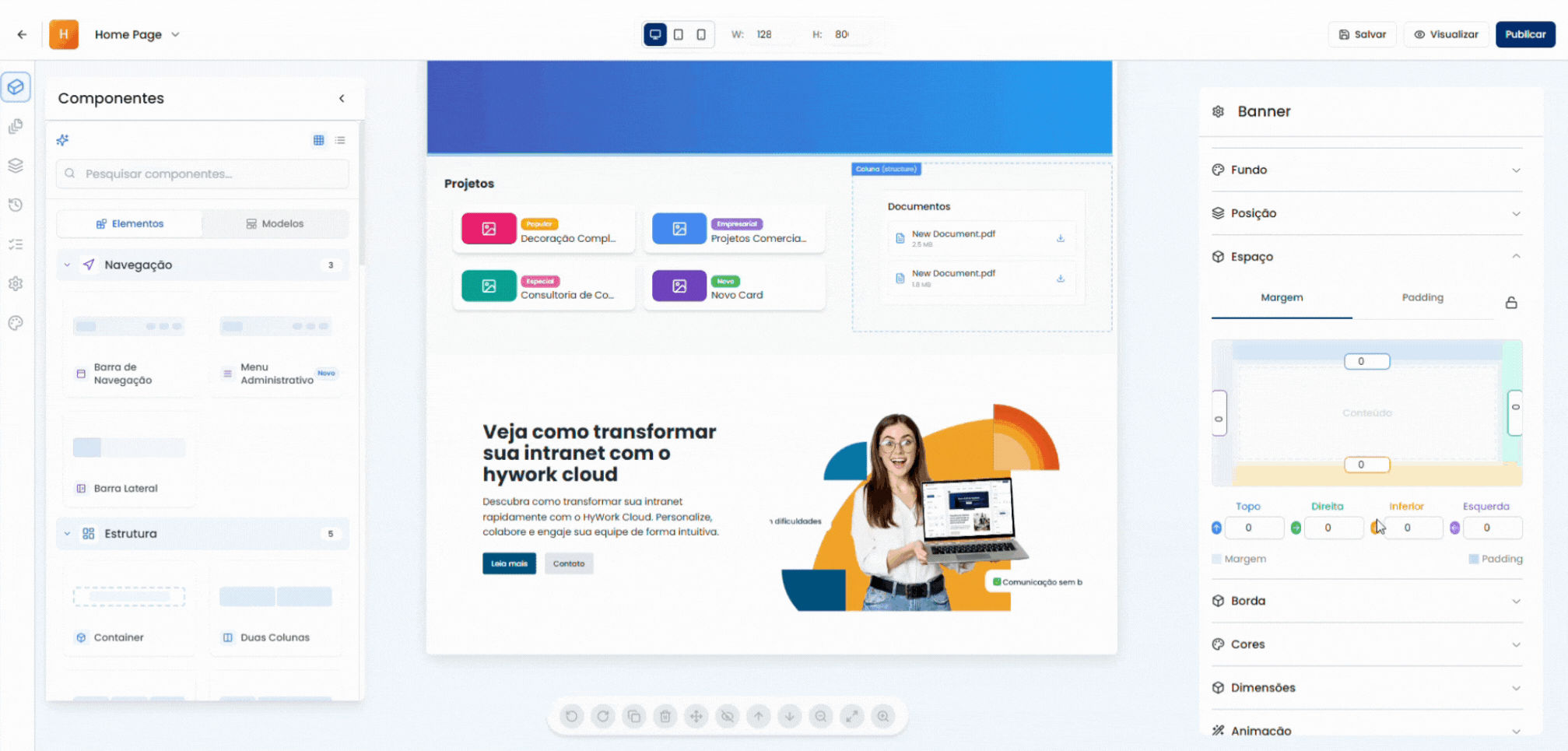 HyWork Platform Interface